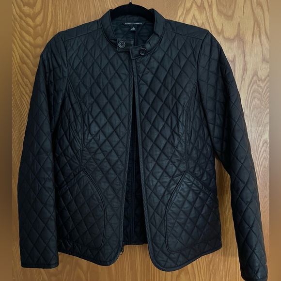 Banana Republic Black Puffy Jacket - Picture 1 of 6